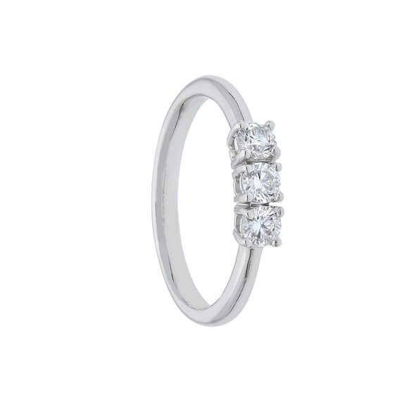Anillo Babila Milano Mujer For Ever in Oro blanco Diamante 0.44 Ct BBB21044C - BBB21044C